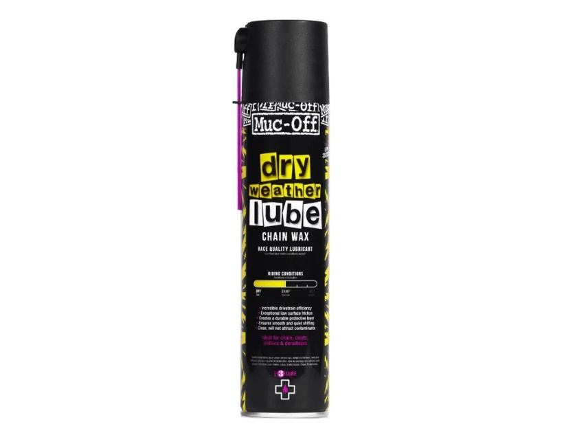 MUC-OFF - mazivo na řetěz s teflonem Dry Chain Lube 400 ml