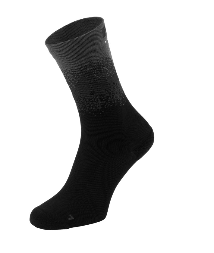 R2 - ponožky STEEP černá/šedá