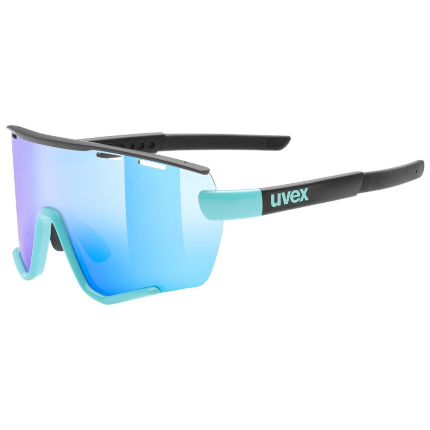 UVEX - brýle SPORTSTYLE 236 S SET aqua black mat/mirror blue