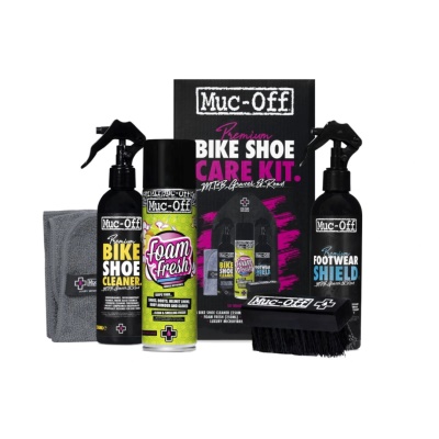 MUC-OFF - prémiová sada pro péči o cyklistické boty Premium Bike Shoe Care Kit