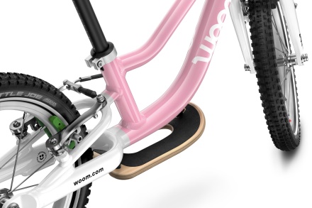 WOOM - dětské odrážedlo 14" Woom GO 1 Plus růžová (4)