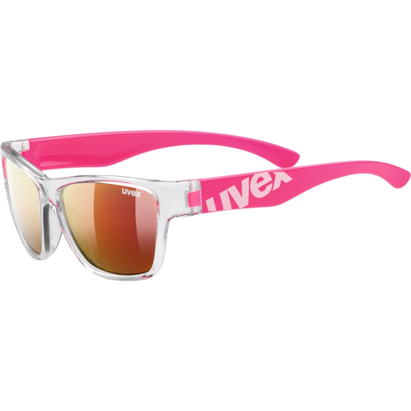 UVEX - dětské brýle Sportstyle 508 clear pink/mir.red