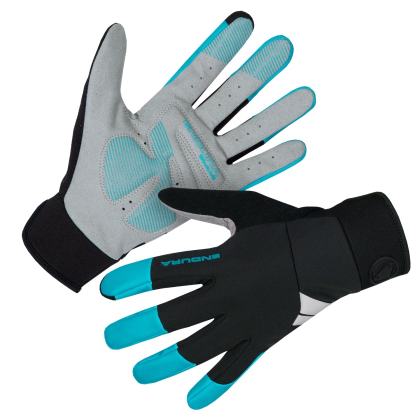 ENDURA - větruodolné rukavice Windchill modrá pacifik