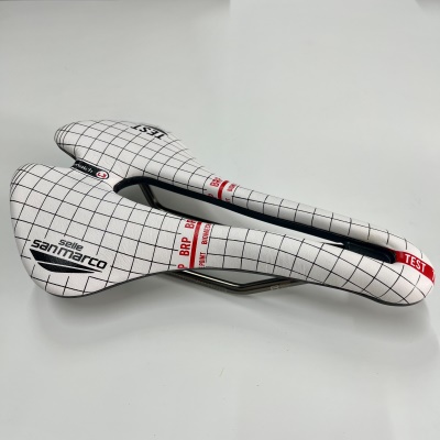 Testovací sedlo - SELLE SAN MARCO ASPIDE Short Open-Fit Wide bílá