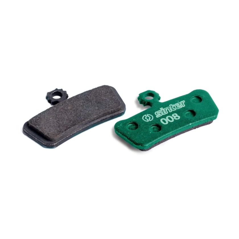 SINTER - brzdové desticky SRAM (G2, GUIDE, ELIXIR TRAIL) GREEN