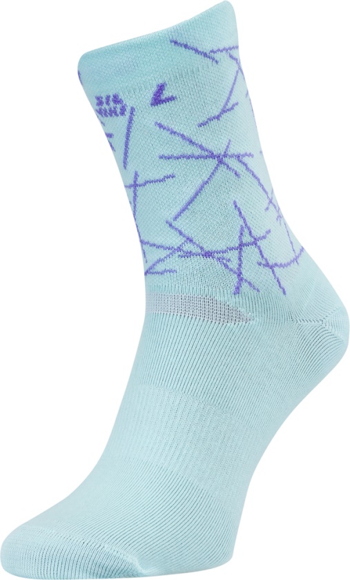 SILVINI - Ponožky cyklistické Aspra turquoise-punch