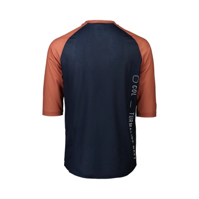 POC - dres MTB Pure 3/4 Jersey modrá/oranžová (1)