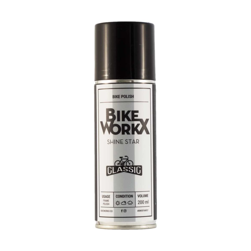 BIKEWORKX - leštěnka Shiner Glossy Spray 200 ml