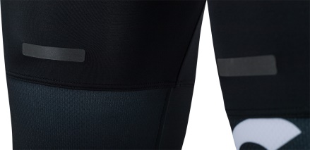SILVINI - cyklo kalhoty lacl GAVIA black-white (7)