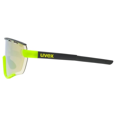 UVEX - brýle SPORTSTYLE 236 SET black lime mat/mirror yellow (1)