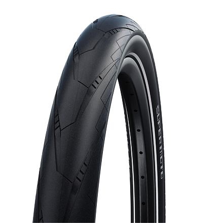 Plášť Schwalbe Super Moto, 27.5''x2.40, Addix Performance, Doube Defense RaceGuard, reflexní pruh, neskládací