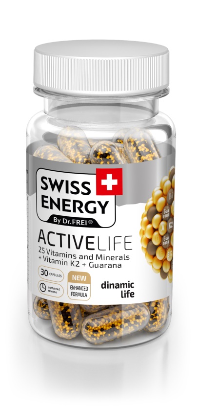SWISS ENERGY Activelife pro dynamický život, cps.30