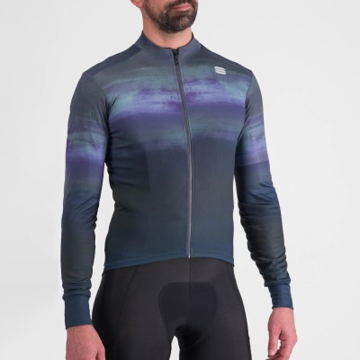 SPORTFUL - dres Flow supergiara thermal jersey, galaxy blue black (2)