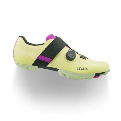 FIZIK - tretry Vento Ferox Carbon světle zelená/fialová FIZIK - tretry Vento Ferox Carbon světle zelená/fialová