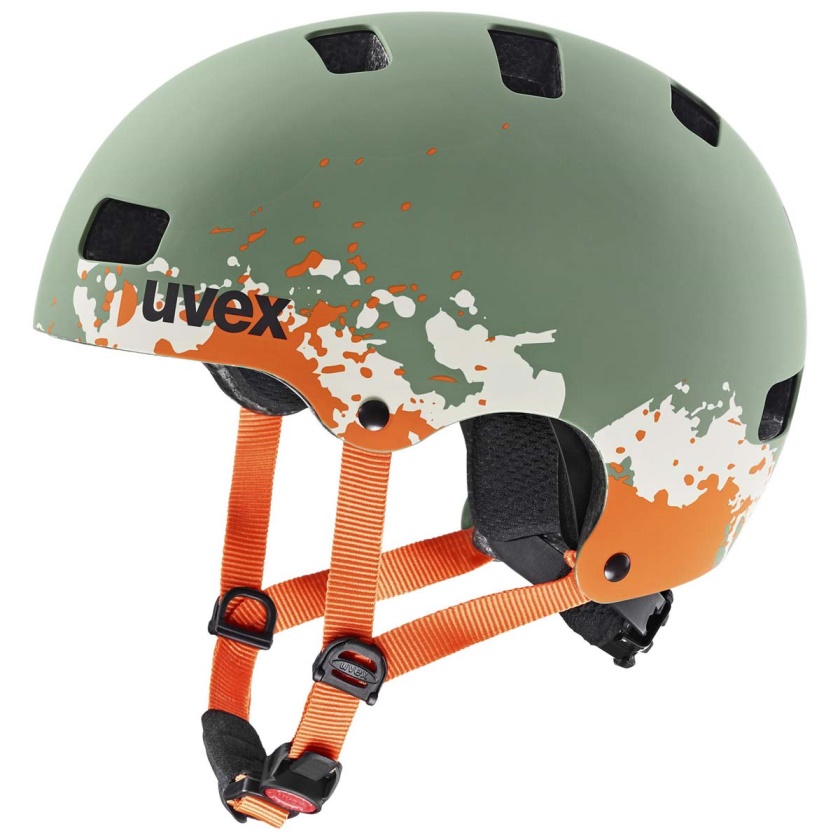 UVEX - helma KID 3 CC MOSS GREEN/sand mat