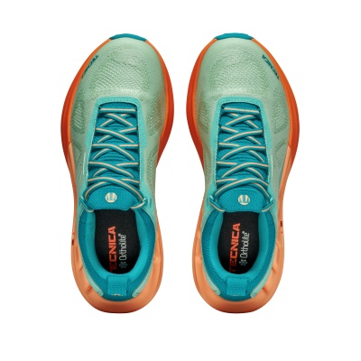 TECNICA - dámské běžecké boty Pyrox Xplore Ws, orange/aqua green (4)
