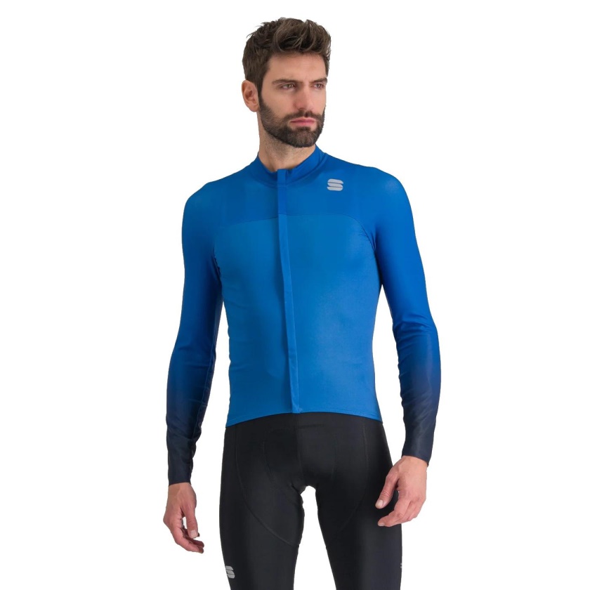 SPORTFUL - dres Bodyfit pro jersey, blue denim galaxy blue