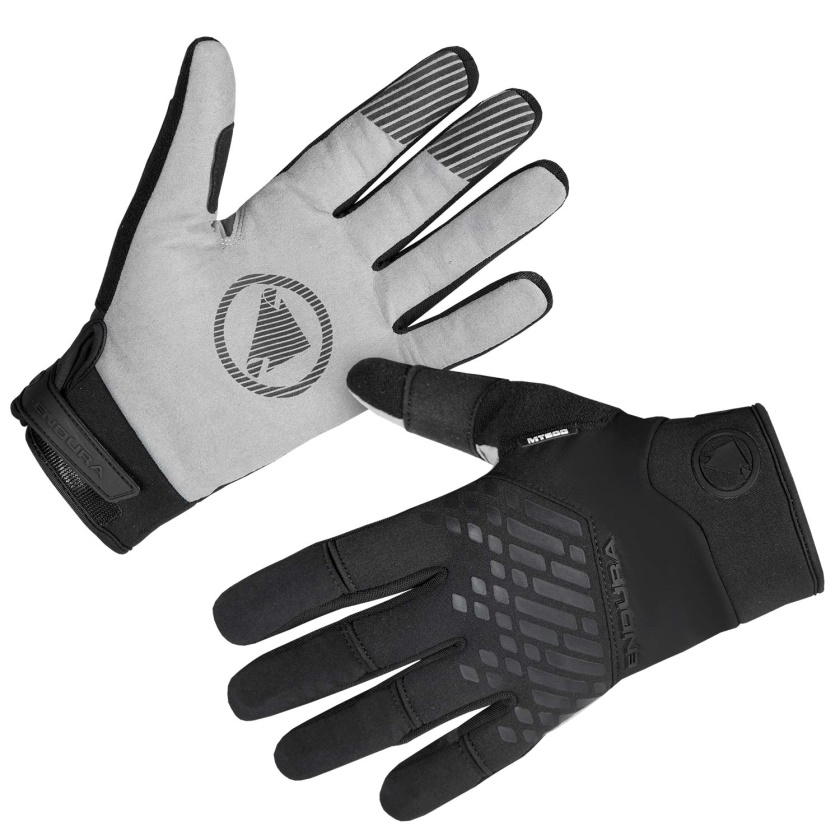 ENDURA Voděodolné rukavice MT500: Černá