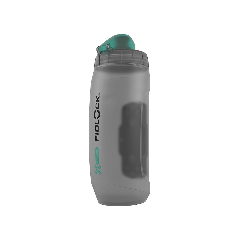 FIDLOCK - láhev antibakteriální BOTTLE TWIST 590 ml Transparent Black