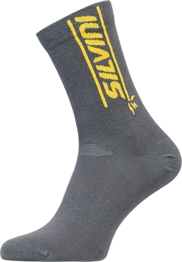 SILVINI - ponožky AVELLA charcoal-yellow