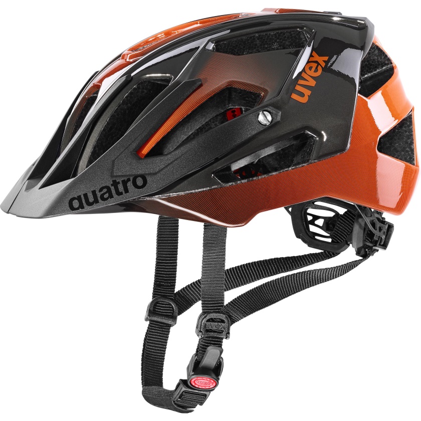 UVEX - helma QUATRO titan/orange
