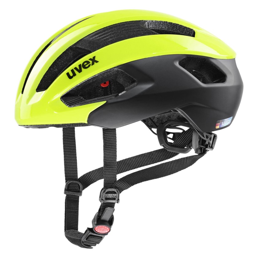 UVEX - helma RISE CC neon yellow-black mat 56-60