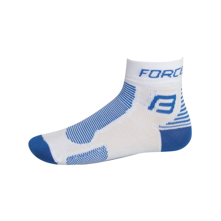 FORCE - ponožky  1, bílo-modré