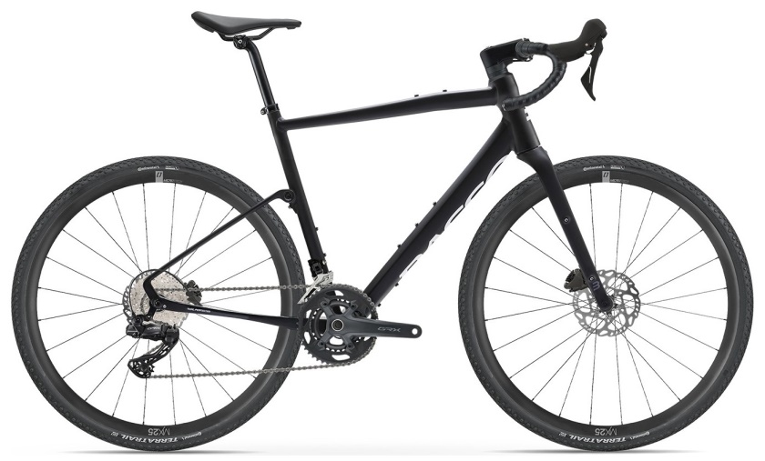 BASSO - gravel kolo Tera GRX 2x12 Microtech MX25 Blackout 2026