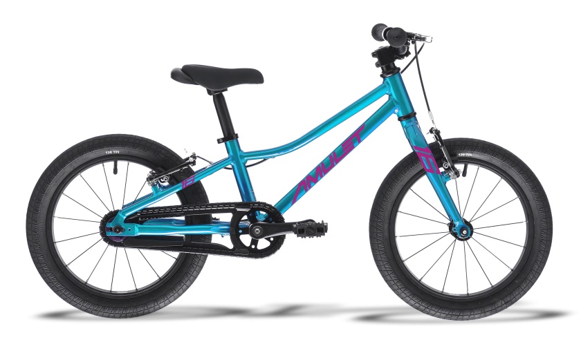AMULET - dětské kolo 16" Tomcat Celeste blue/purple 2026