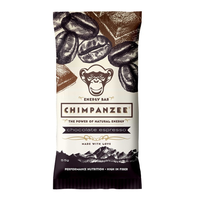 CHIMPANZEE -  ENERGY BAR Chocolate Espresso 55g