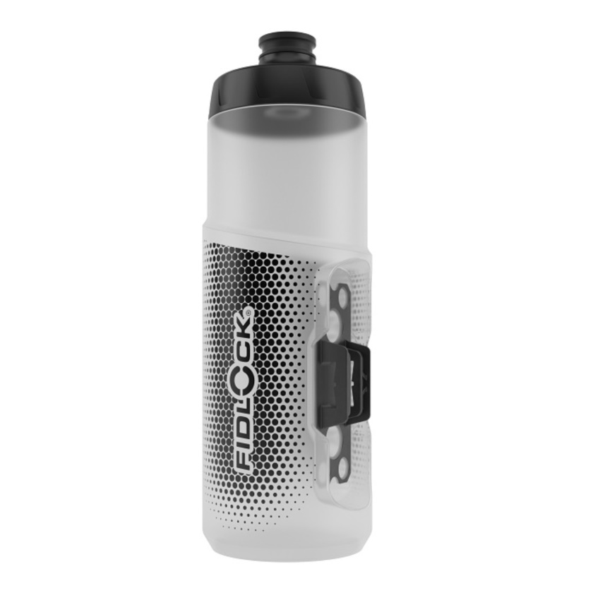 FIDLOCK - láhev BOTTLE TWIST průhledná bílá 600 ml