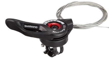 Řadící páčka SHIMANO TOURNEY SL-TZ500 pravá 6 rychl objímka bal/nebal Řadící páčka SHIMANO TOURNEY SL-TZ500 pravá 6 rychl objímka bal/nebal