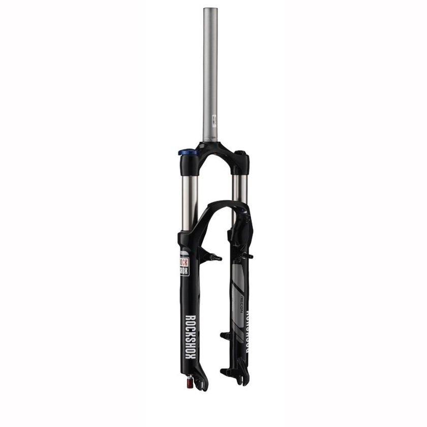 Odpružená vidlice Rock Shox Recon Silver TK - SA100 26" 9QR, černá, zav.z koruny, Al sl.1 1/8" Post/D