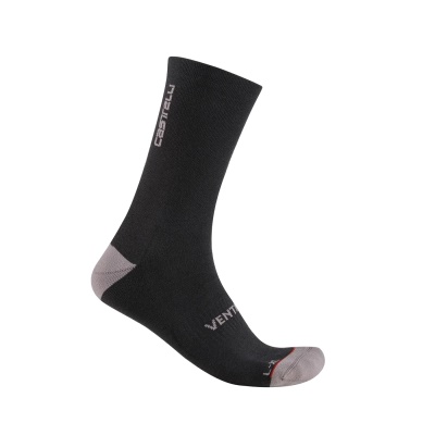 CASTELLI - zimní ponožky Venti Soft Merino černá