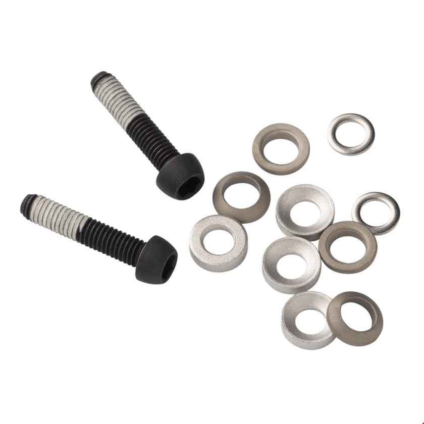 SRAM - šrouby pro montáž brzdy - nerezové T25 27mm (2 ks) - pro Flat Mount třmeny