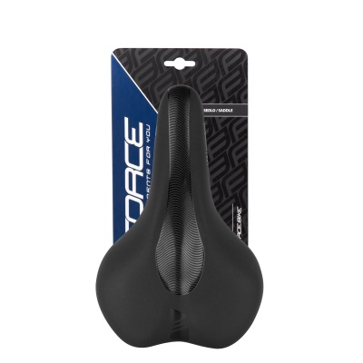 FORCE - dámské sedlo Lee Comfort turistické černá (4)
