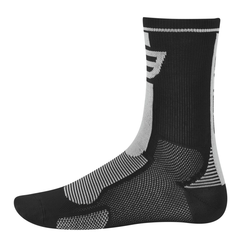 FORCE - ponožky  LONG, černo-šedé