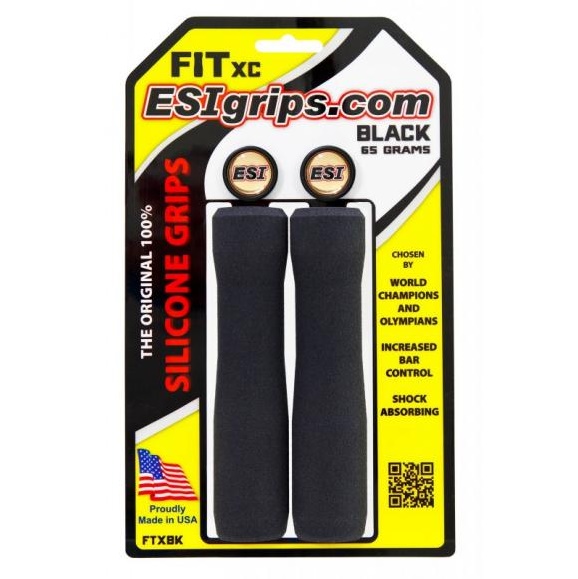 ESI GRIPS - gripy FIT XC 34 mm černá
