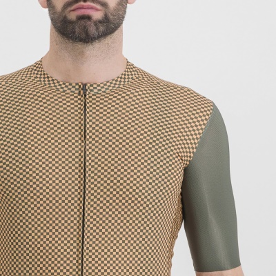 SPORTFUL - dres Checkmate jersey, beetle papaya (3)