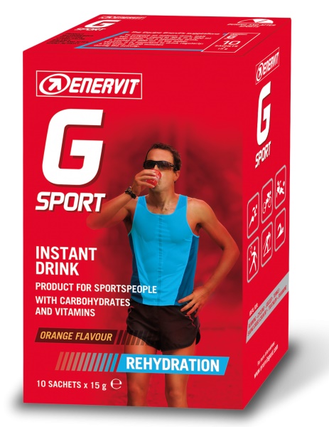 ENERVIT - Isotonic Drink (G Sport) pomeranč (10x15g)