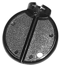 BASIC - Centrovací klíč plast černý 3,45 mm