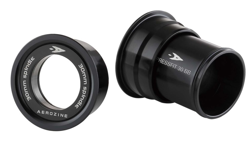 AEROZINE - adaptér pro kliky BB30 PF30AL05 černý