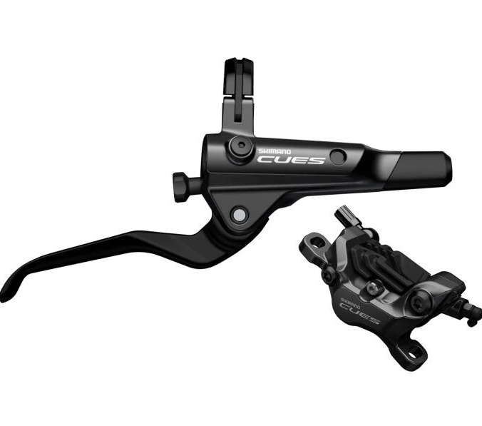 SHIMANO - zadní kotoučová brzda CUES BR-U8020-KIT BL-U8000(J-kit) bez adapt polymer+chladič SMBH90/1700mm