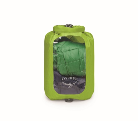 OSPREY - nepromokavý vak DRY SACK 12L WINDOW LIMON GREEN