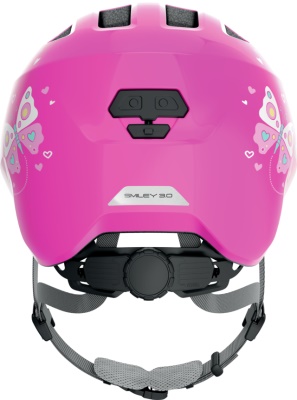 ABUS - dětská helma Smiley 3.0 pink butterfly růžová (2)
