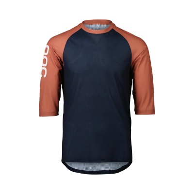 POC - dres MTB Pure 3/4 Jersey modrá/oranžová