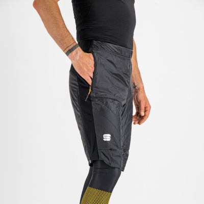 SPORTFUL - zateplené kraťasy Rythmo over short, black (4)