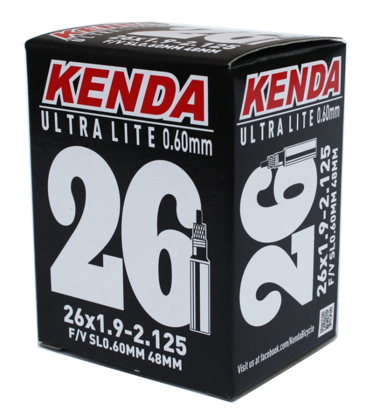 KENDA - duše 26X1,75-2,125 (47/57-559) 48mm 120g (+-5g) Ultralite