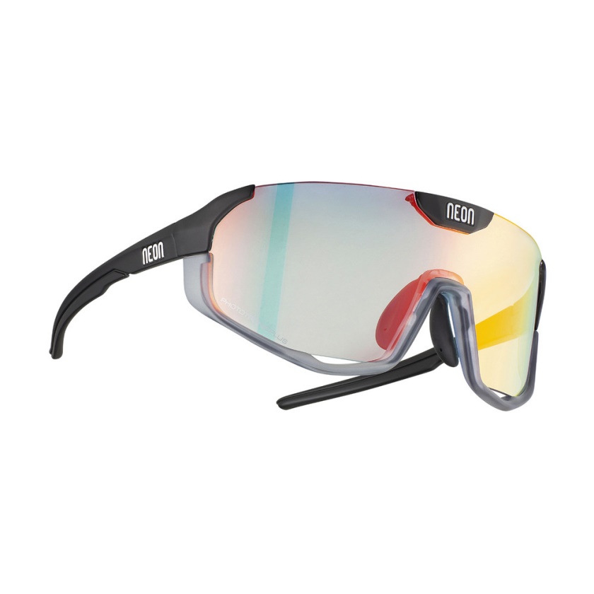 NEON - brýle CANYON crystal anthracite/black matt/phototronic plus red