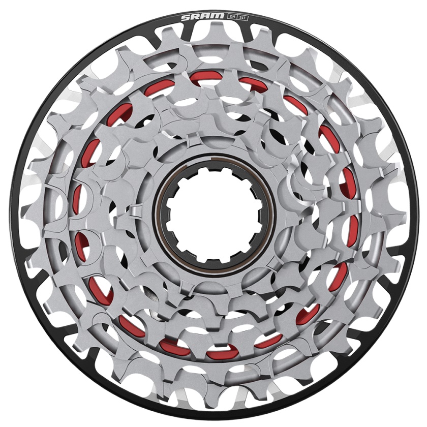 SRAM - kazeta XS-797 XX DH T-Type 7 rychlostí 10-24 zubů
